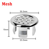 8/1Pcs Sink Hole Round Overflow Cover Ring Bathroom Kitchen Accessories