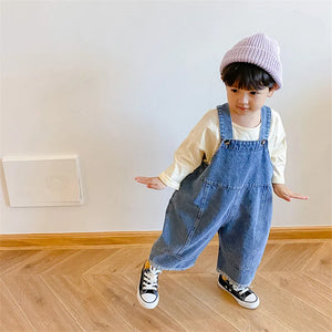 Kids' fashion bib pants