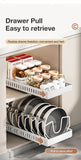 Pull‑out Sliding Kitchen Storage Rack Multifunctional