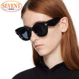 Inflated Round Sunglasses  Men