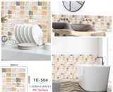 5/10pcs Self-Adhesive Tile Wall Sticker Home Decor
