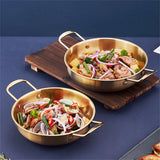 Stainless Steel Cookware Saucepan Dry Pots with Handle