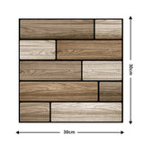 5/10pcs Self-Adhesive Tile Wall Sticker Home Decor