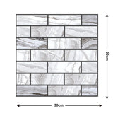 5/10pcs Self-Adhesive Tile Wall Sticker Home Decor
