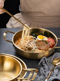Stainless Steel Cookware Saucepan Dry Pots with Handle