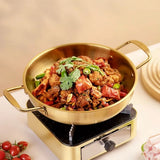 Stainless Steel Cookware Saucepan Dry Pots with Handle
