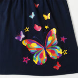 Butterfly Printed Children's Dresses