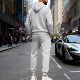 Men's Sports Fashion Hooded Sweater Set