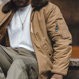 Men American Retro Air Force Bomber Jackets