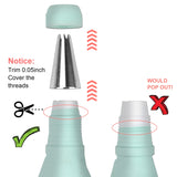 Piping Pastry Bag With Nozzles Set For Confectionery Tips Baking And Bakery