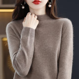 100% merino wool sweater women