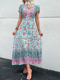 Floral Boho Printed Women Dress