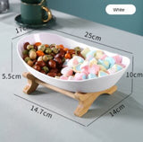 Living Room Home Three-layer Plastic Fruit Plate Snack Dish Creative Modern Dried Fruit Basket Candy Cake Stand Bowl New Style