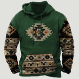 Aztec Ethnic Hoodies Loose  Hoodie