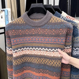 High-Quality Exquisite Jacquard Sweater Men