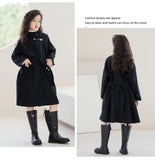 Girls Winter  Coat Double-faced for Kids 8 10 12 14 Years F