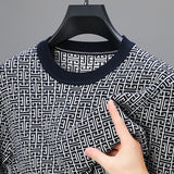 Luxury Quality Men's O-Neck Knitted Sweater