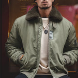 Men American Retro Air Force Bomber Jackets