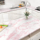 Marble Kitchen Oil-Proof Film Stove