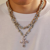 2Pcs/Set Creative Irregular CCB Beads Chain for Men