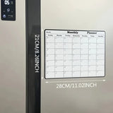1pc Magnetic Refrigerator Dry Erase Monthly Planner