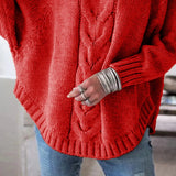 Vintage Inspired Cable Sweater  Women