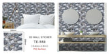 5/10pcs Self-Adhesive Tile Wall Sticker Home Decor