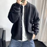 Knitted Cardigan Man Warm