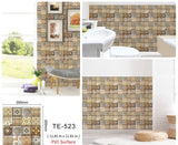 5/10pcs Self-Adhesive Tile Wall Sticker Home Decor