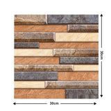 5/10pcs Self-Adhesive Tile Wall Sticker Home Decor