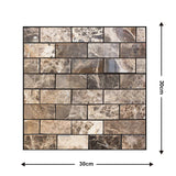 5/10pcs Self-Adhesive Tile Wall Sticker Home Decor