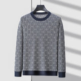 Luxury Quality Men's O-Neck Knitted Sweater