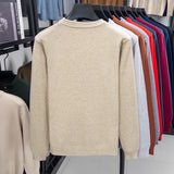 High-Quality Men's Long-Sleeved Knit Sweater