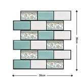 5/10pcs Self-Adhesive Tile Wall Sticker Home Decor