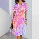 Elegant Casual Short Sleeve Dresses