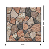 5/10pcs Self-Adhesive Tile Wall Sticker Home Decor