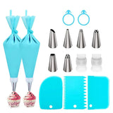 Piping Pastry Bag With Nozzles Set For Confectionery Tips Baking And Bakery