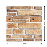 5/10pcs Self-Adhesive Tile Wall Sticker Home Decor