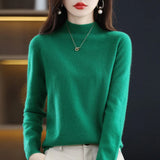 100% merino wool sweater women