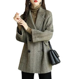 High-End Woolen Jacket Women's