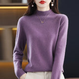 100% merino wool sweater women