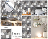 5/10pcs Self-Adhesive Tile Wall Sticker Home Decor