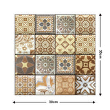 5/10pcs Self-Adhesive Tile Wall Sticker Home Decor