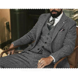 Tweed Winter Men Suit's