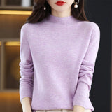 100% merino wool sweater women