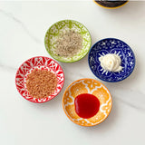6/10 Pieces of Ceramic Bohemian Plates,