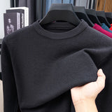 High-Quality Men's Long-Sleeved Knit Sweater