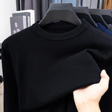 High-Quality Men's Long-Sleeved Knit Sweater