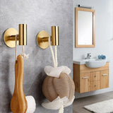 1/2PCS Adhesive Wall Hook Stainless Steel