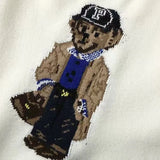 Sweater Women Knitwear  Bear Print